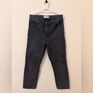 Everlane Black Washed Cropped 90’s Cheeky Jean